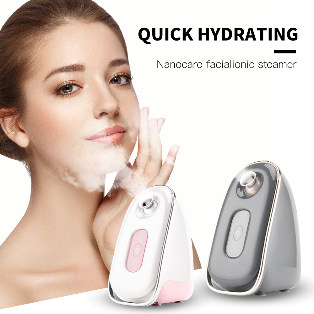 PRITECH PTC Heater Professional Skin Care Beauty Electric Facial Steamer With Ozone