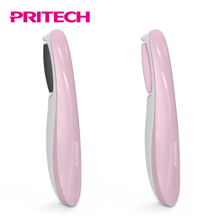 PRITECH Battery Operated Rechargeable Cordless Electric Foot Exfoliating Callus Remover