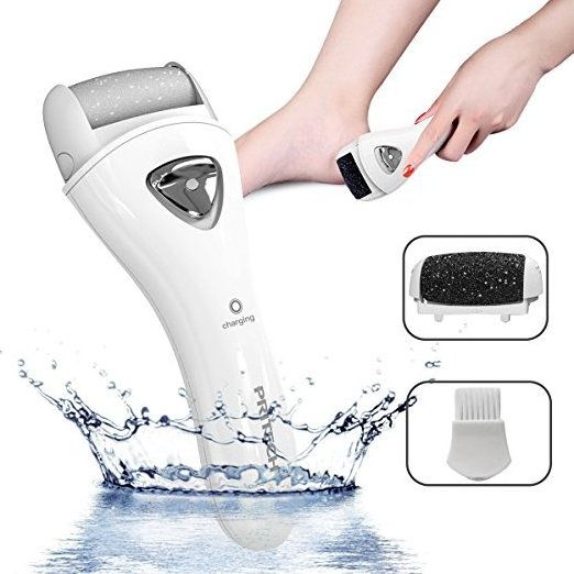 PRITECH USB Charging Professional Electric Foot Pedicure Callus Remover With LED Light