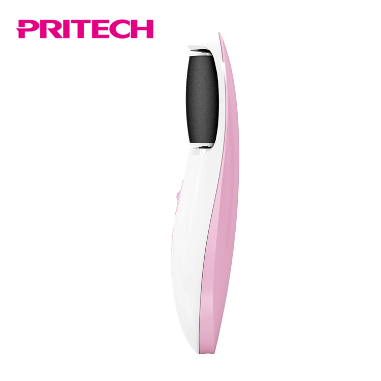 PRITECH Battery Operated Rechargeable Cordless Electric Foot Exfoliating Callus Remover