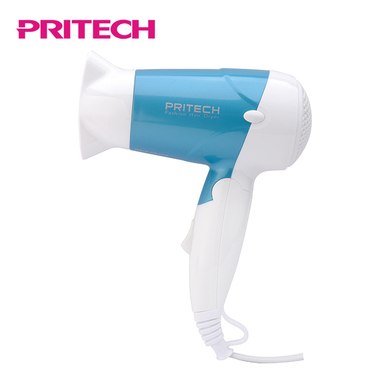 PRITECH Wholesale Mini Travel Concentrator Foldable Handle Mini Hair Dryer