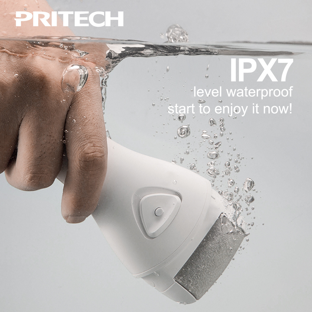 PRITECH China Online Selling USB Rechargeable Electric Foot Callus Remover