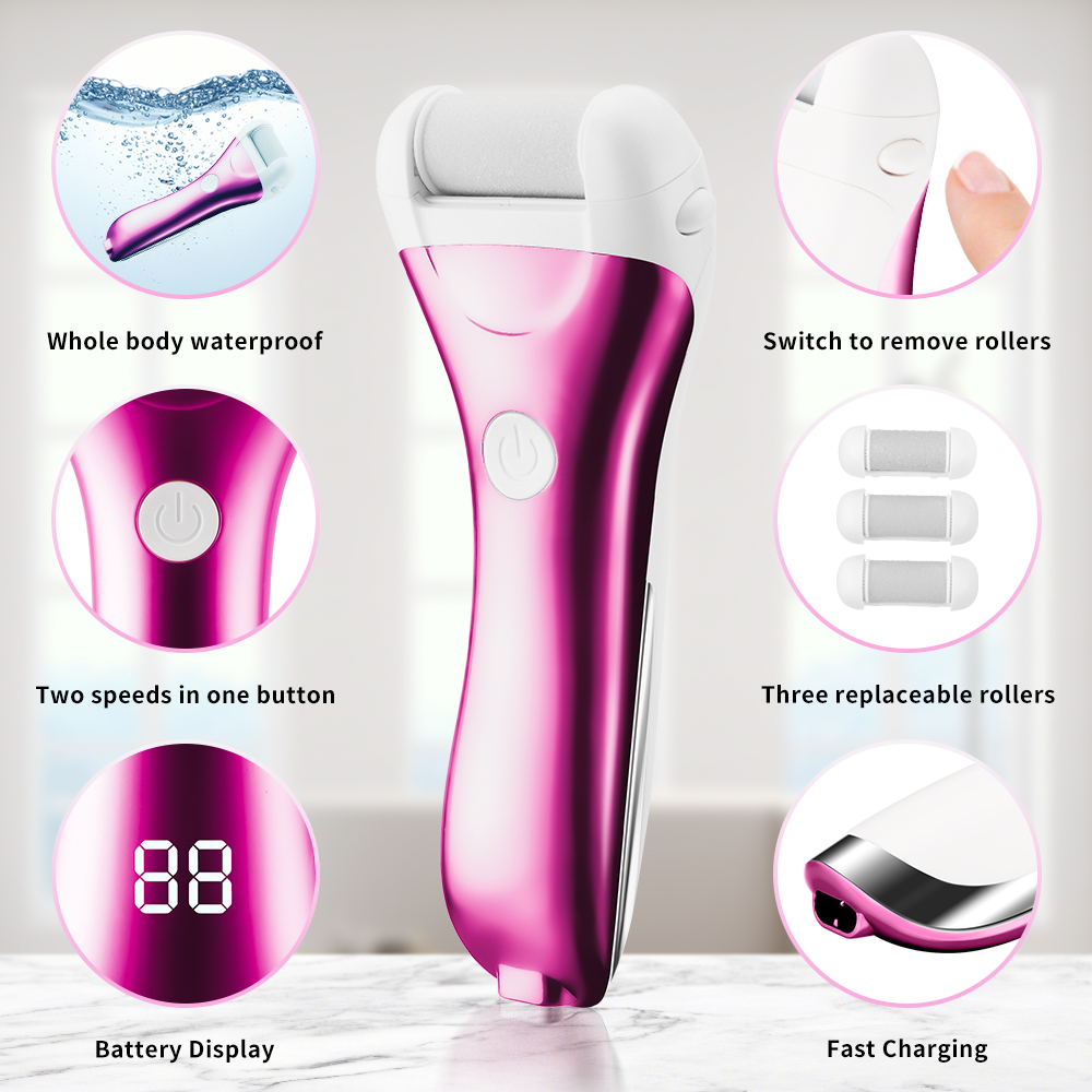 PRITECH 2022 New Design Wholesale Customized Rechargeable Electric Callus Remover