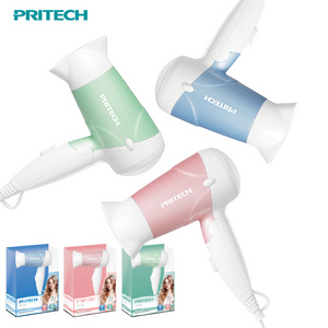 PRITECH Wholesale Mini Travel Concentrator Foldable Handle Mini Hair Dryer