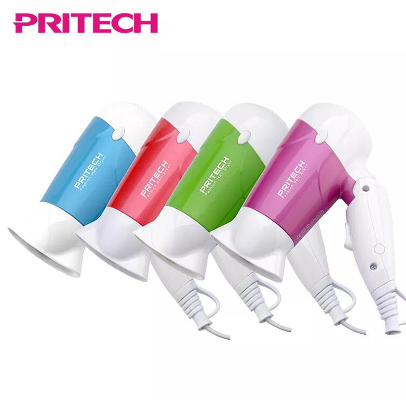 PRITECH Wholesale Mini Travel Concentrator Foldable Handle Mini Hair Dryer