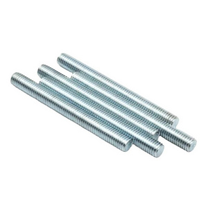 Fasteners Threaded Rod M8 M10 M20 Bar Carbon Steel Galvanized Full Thread Stud Bolt DIN976 Threaded Rod