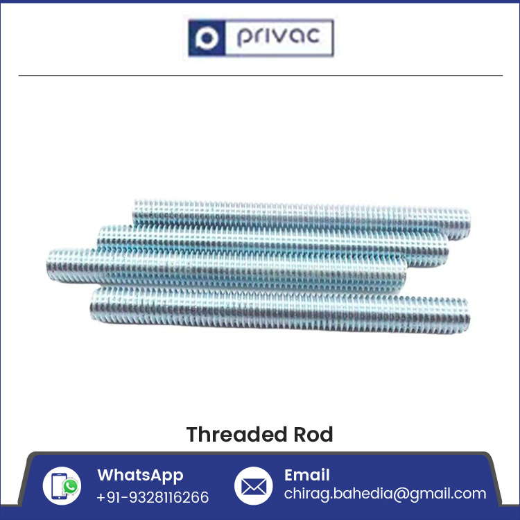 Fasteners Threaded Rod M8 M10 M20 Bar Carbon Steel Galvanized Full Thread Stud Bolt DIN976 Threaded Rod