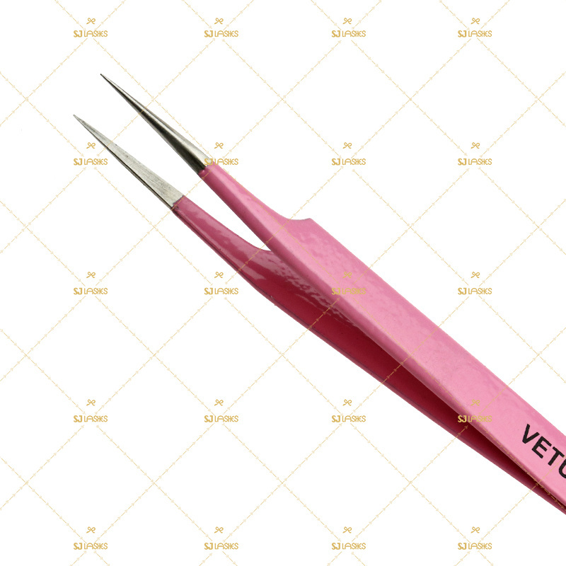 Wholesale Custom Logo Eyelash Extension Tweezers Bulk Orders Accepted