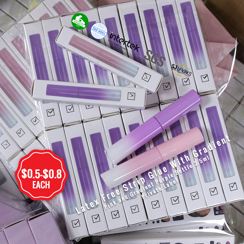 Wholesale Mink Eyelash Glue Manufacturer Eye Lash Glue Adhesive for Mink or Silk Strip Lashes High Quality Eye Makeup 1pcs