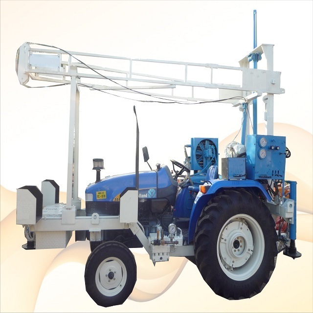 Tractor  Mounted Core Drilling Rig specially designed for soil rock manual with automatic transmission with tractor optional