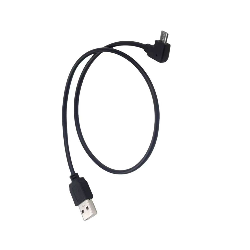 Elbow USB3.0 A male to Micro B 3.0 male data cable usb to micro usb cable panel mount screw Locking cable for Industrial camera