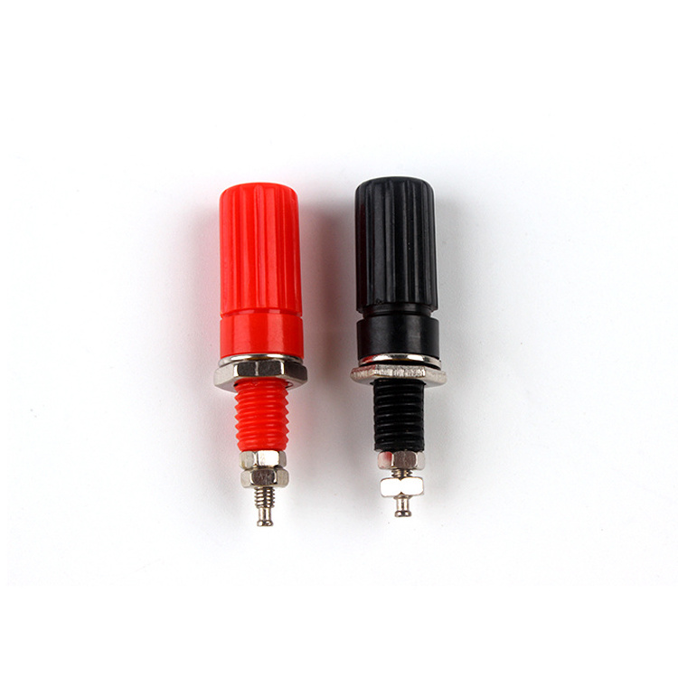 4mm  Insulated Terminal  Speaker Terminal Spring Amount Amplifier Banana plug Binding Post