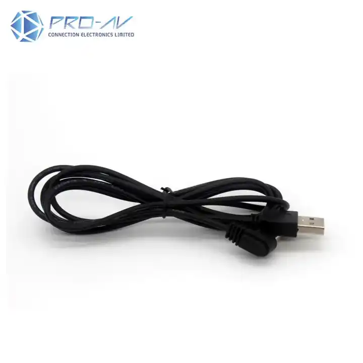 USB 2.0 90 degree Power Cable 5V DC cable for Laptop computer