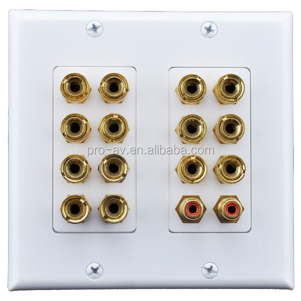 China Wholesale Cover Plate Manufacturer Duplex Wall Plate for Switch Socket