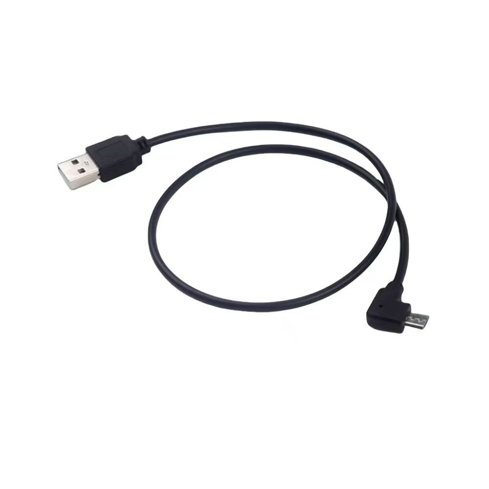 Elbow USB3.0 A male to Micro B 3.0 male data cable usb to micro usb cable panel mount screw Locking cable for Industrial camera