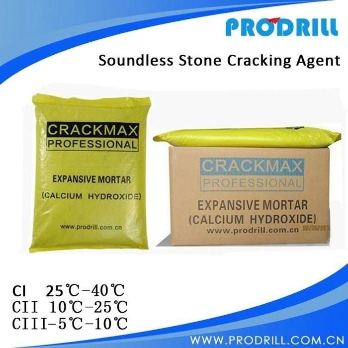 wholesale Non-explosive expansive mortar stone cracking agent for  demolition and rock breaking