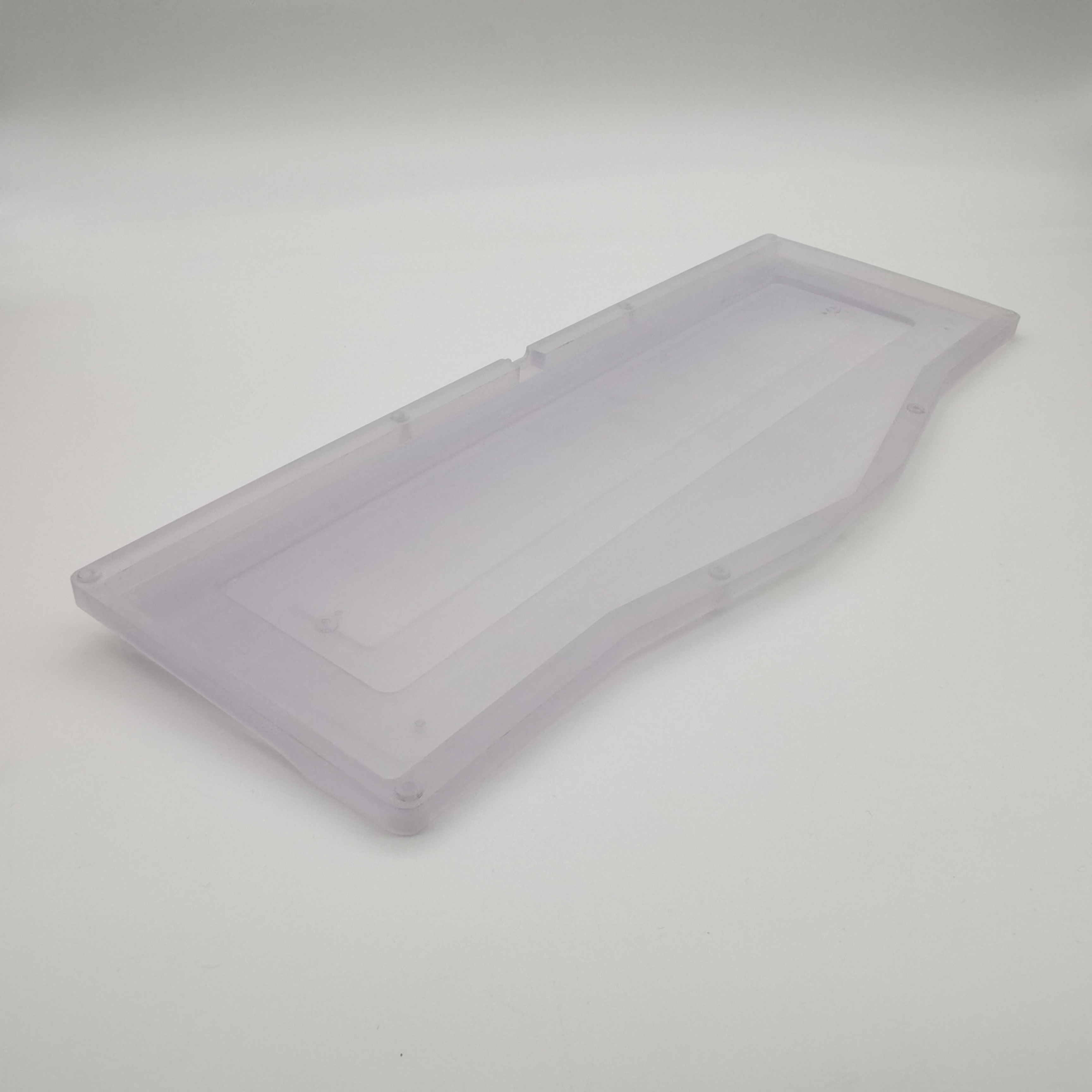 polycarbonate keyboard cnc machining keyboard case Plate/Weight/Top/Bottom  Mechanical Keyboard polycarbonate