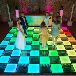 Portable High Quality Night Club Disco Lights DJ Wedding 3D Led Dance Floor