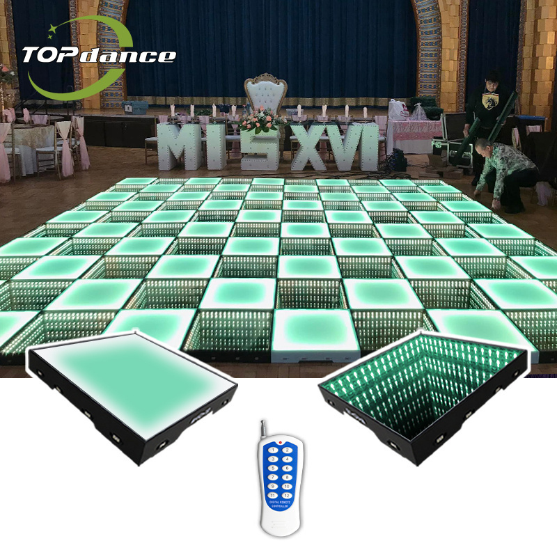 China Company Control Board Cube 3D Led Dance Floor Lights