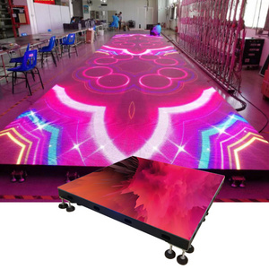 china interactive  colorful video led dance floor stage floor for show