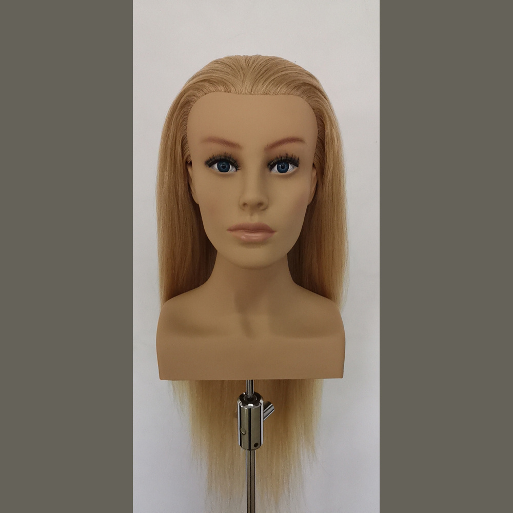 Wholesale price Europe face training  mannequin  head with shoulder for hairdresser