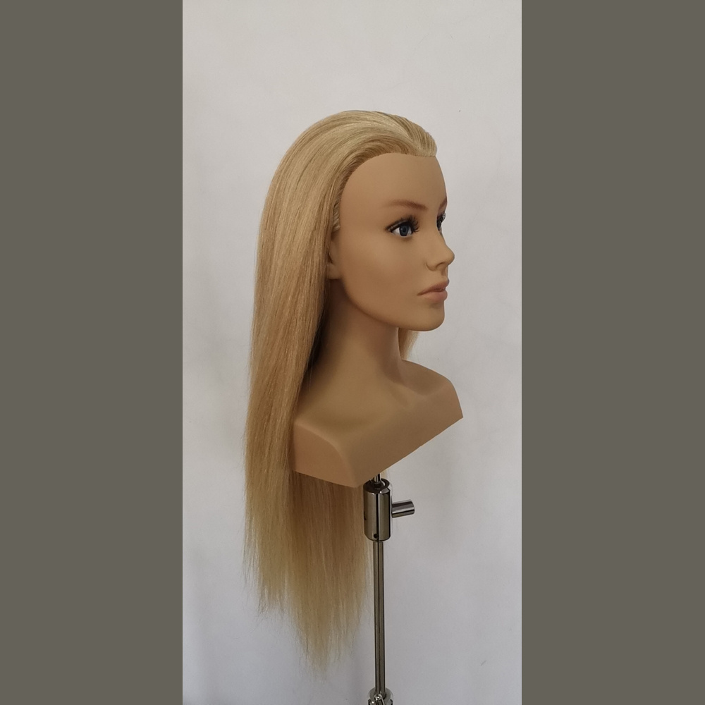 Wholesale price Europe face training  mannequin  head with shoulder for hairdresser