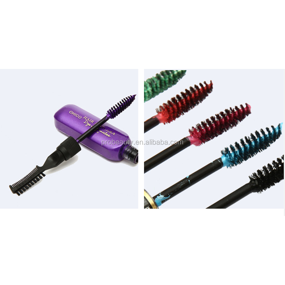 2016 hot selling instant hair mascara 12 Colors