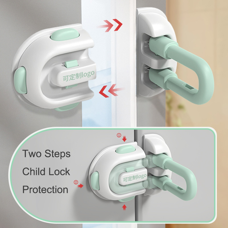 Catch Toddler Kids Child Baby Proof Door Lock Latch Home Refrigerator Fridge Baby Safety Locks