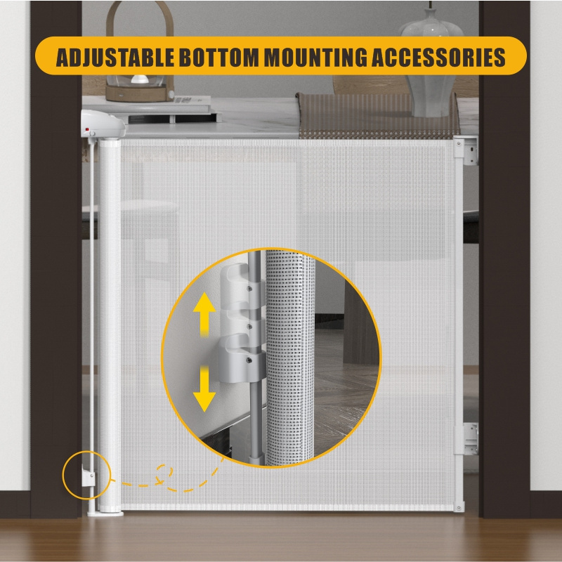 Hot Selling Baby Gates New retractable Baby Safety Gate Pet Barrier Fence Safety Gate