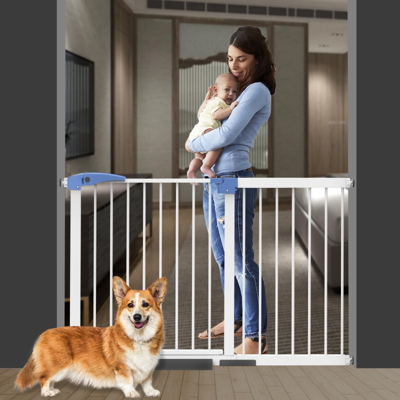 Pet Door Protection Fence Children Indoor Baby Door Swing