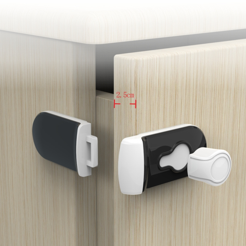 2020 children safety hidden drawer lock promotional new design magnetic lock