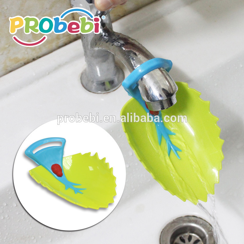 Durable Cartoon Shape Baby Safety Kids Plastic Faucet Extender faucet extender kids