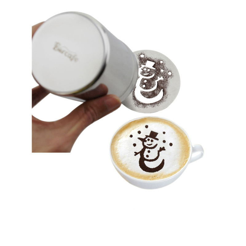 Customized various shape Coffee Stencil Coffee Decorating stencils