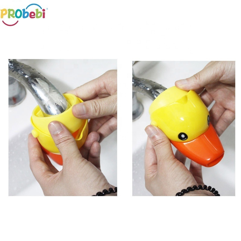 ECO Friendly Baby Products Cute Cartoon Animal Shape Faucet Extender