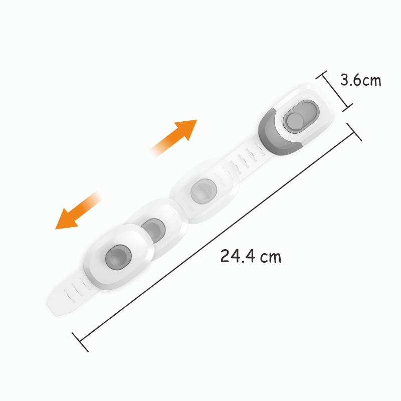 multi use children proofing magnetic cabinet latch locks with magnetic free adjustable drawer lock