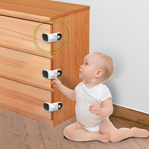 Baby Proof Cabinet Lock 90 Degree Child Safety Drawer Retangular Lock