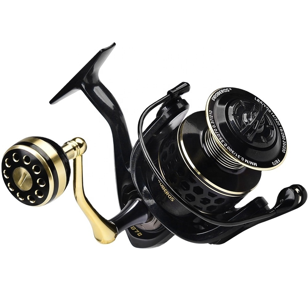 PROBEROS Spinning Fishing Reel 21kg Max Drag Sea Fishing Reels Spinning Reel for Saltwater and Freshwater