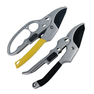 Professional labor-saving aluminum alloy apple  plant cutter for home manual tree sharp bypass pruning shears