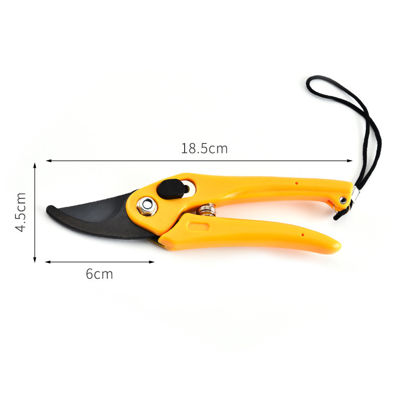 Wholesale low carbon steel blackened scissors labor-saving fruit trees thick branches tree branch shears gardening scissors