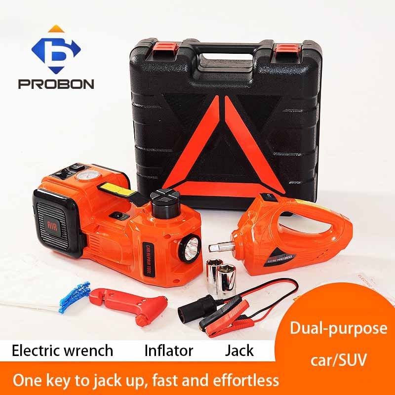 12V car electric hydraulic jack electric wrench air pump off-road race car SUV jack