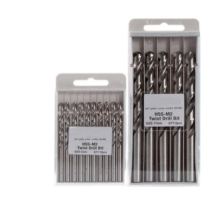 High Quality Tool Accessory Twist Drill Bit Set stainless steel Straight shank twist drill for Metal Stainless Steel