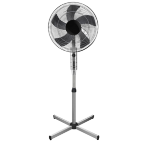 16 inch charging air cooling standing oscillating fan parts with 5 blades