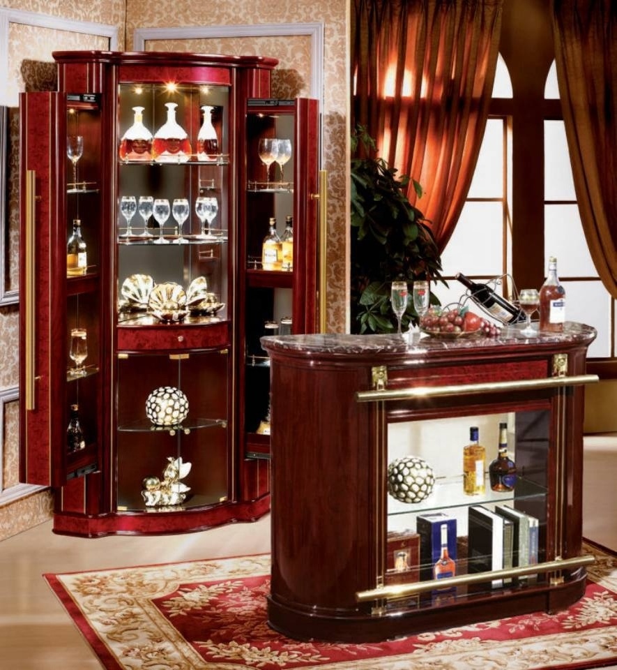 ProCARE Chinese wholesale Factory Living room furniture Wooden Home Wine Bar Cabinet