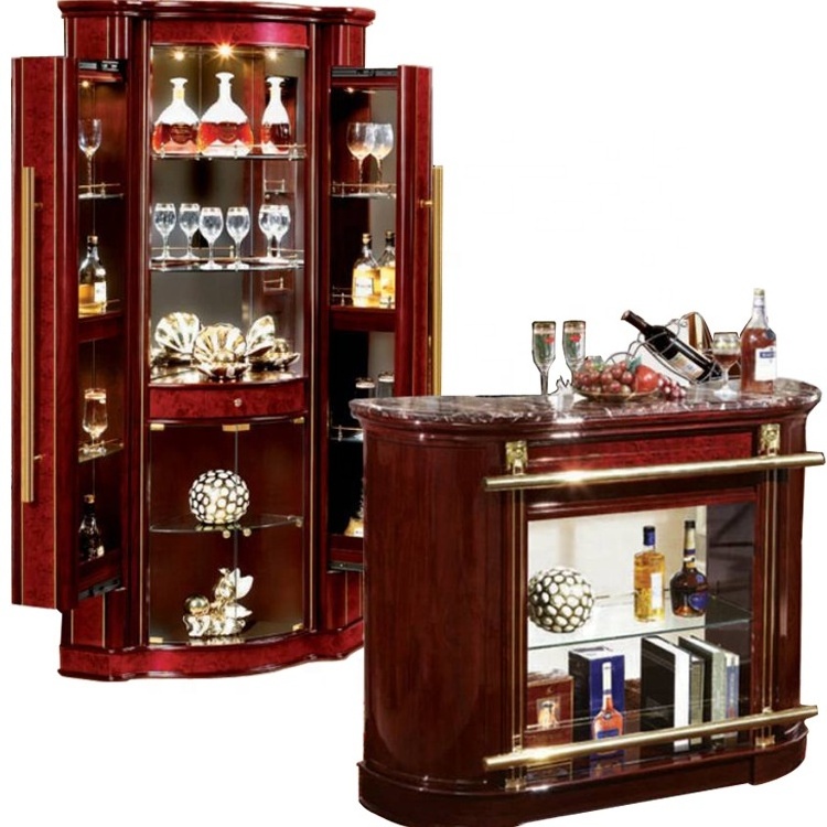 ProCARE Chinese wholesale Factory Living room furniture Wooden Home Wine Bar Cabinet