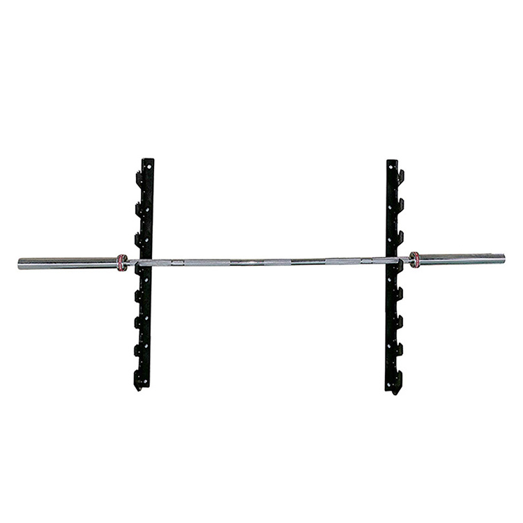 Multifunctional Wall Shelf for Gym Equipment Iron Barbell Rack