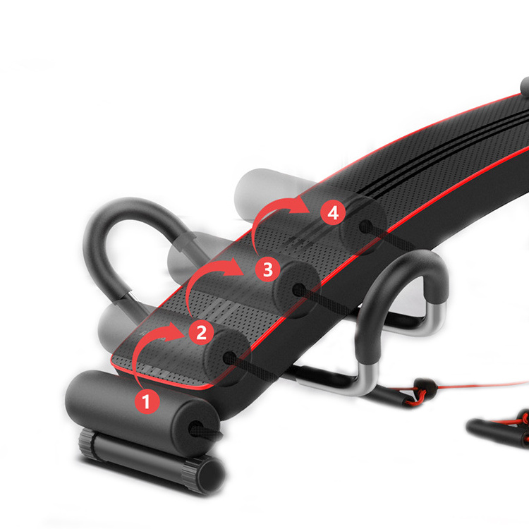 Home Exercise Bodybuilding Foldlable Mini Sit-up Bench