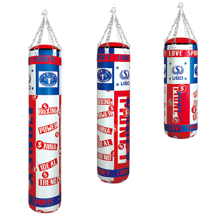 Self Defense Training Punching Bags MMA Muay Thai Boxing Punching Bag with Chains