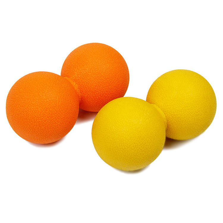 Procircle Durable Color Natural Rubber Fitness Peanut Massage Ball for  Yoga Exercises