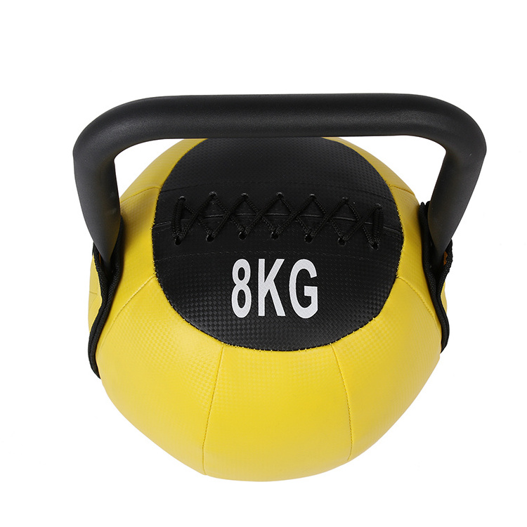 soft competition kettlebell with iron Handle for exercising