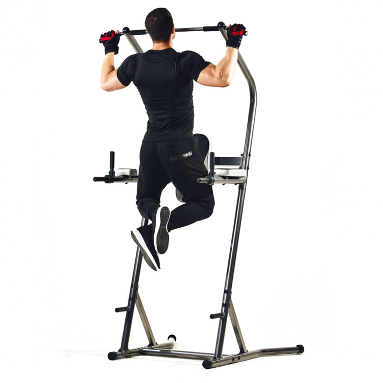 Multi-Function Tower Strength Workout Station Dip Power Rack Half Squat Rack